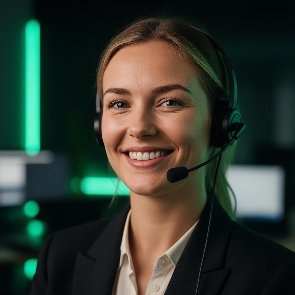 Anna – Kundservicechef, svarar på kundfrågor 24/7
