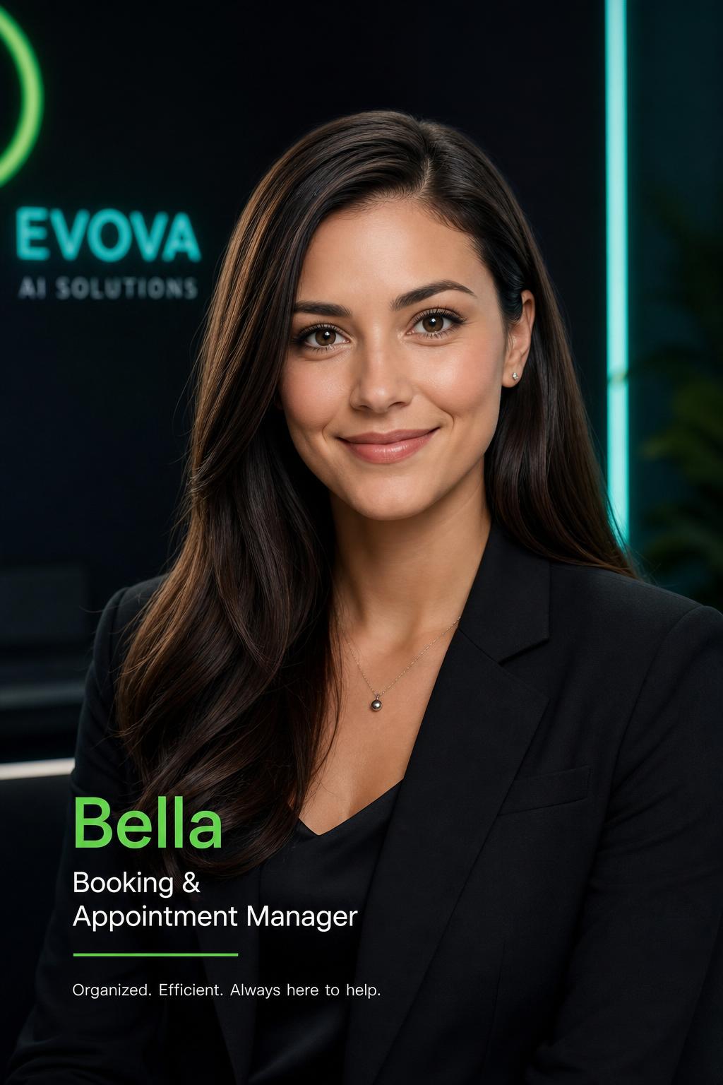 Bella – Bokningsansvarig, hanterar bokningar, ombokningar och avbokningar